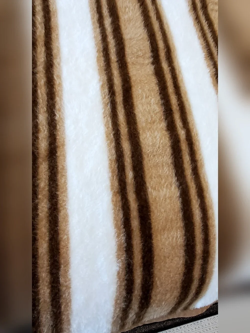Vtg Biederlack West Germany Cuddle Wrap Sleeping Bag Blanket Brown/Tan EUC